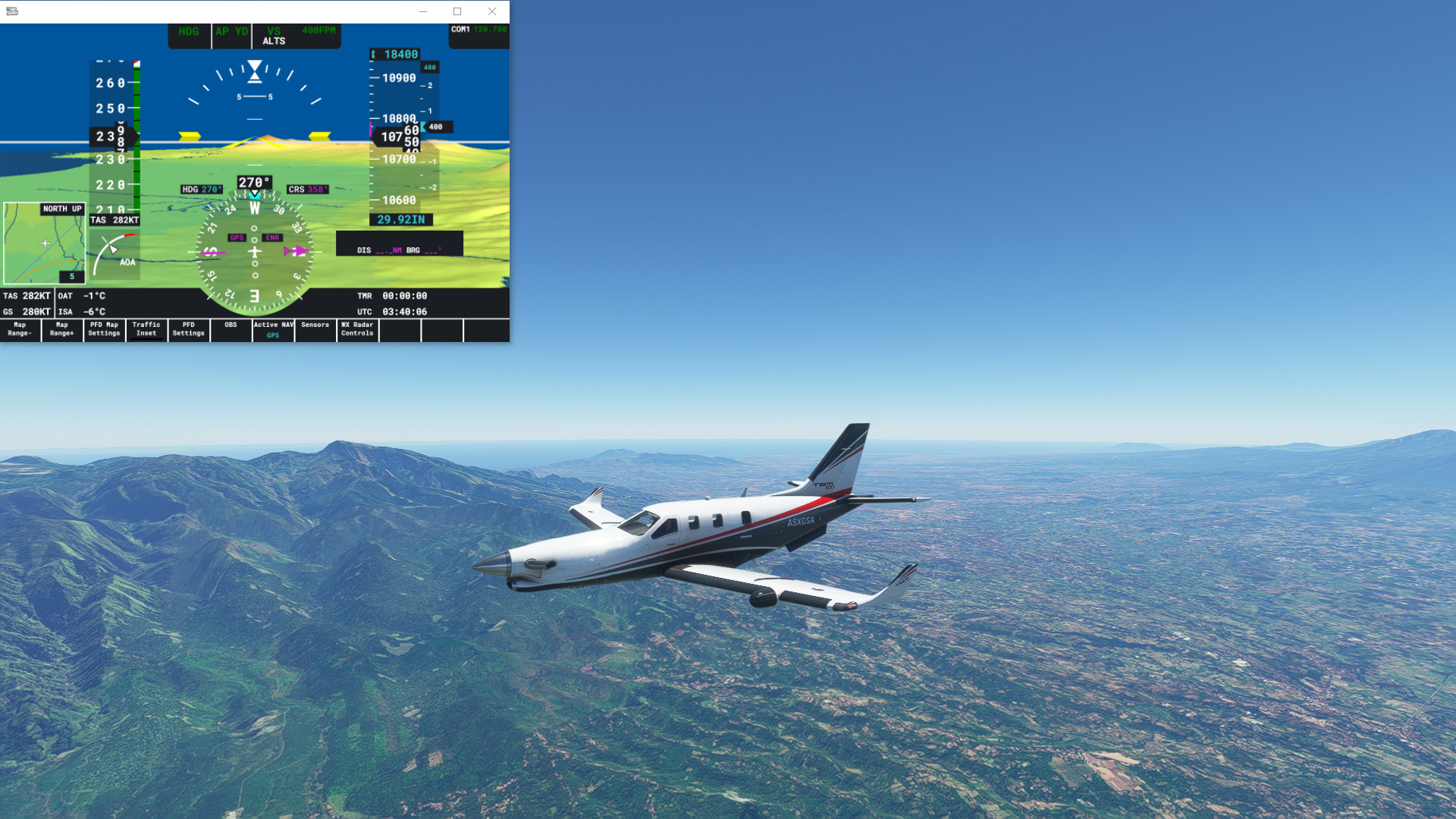 MSFS2020] 便利な機能(計器の表示/非表示) | Microsoft Flight 